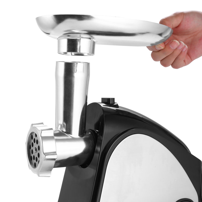 Himimi Electric Meat & Sausage Grinder 2000W with 3 Stainless Steel